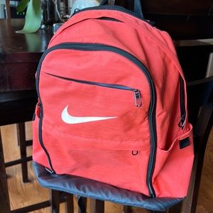 Nike book bag orange